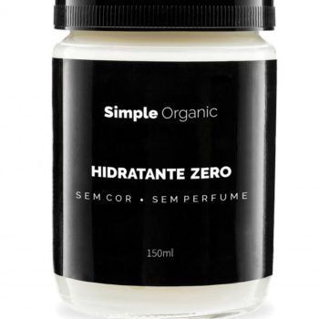 A Simple Organic traz para o mercado o Hidratante Zero