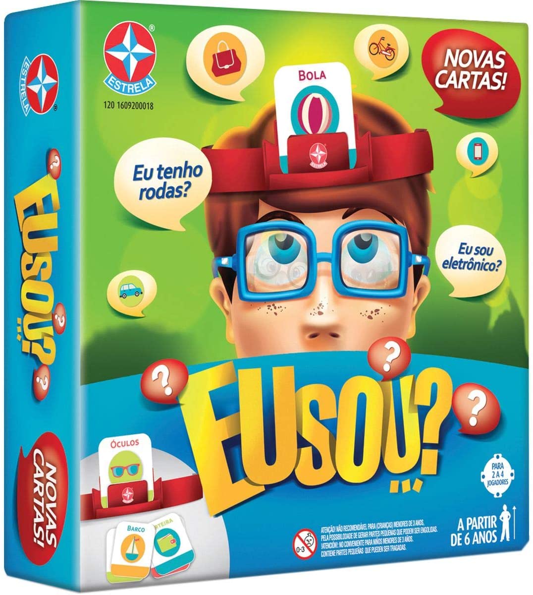 Jogo Divertido P/ Crianças Eu Sou ? - Brinquedos Estrela