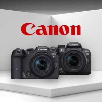 Canon expande linha com câmeras sem espelho EOS R7 e R10