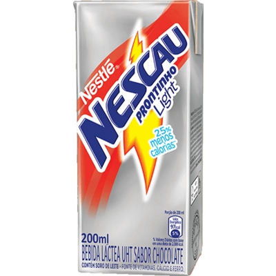 BEBIDA LACTEA NESCAU PRONTINHO 200ML – CONSUMO EM REDE – LOJA 001