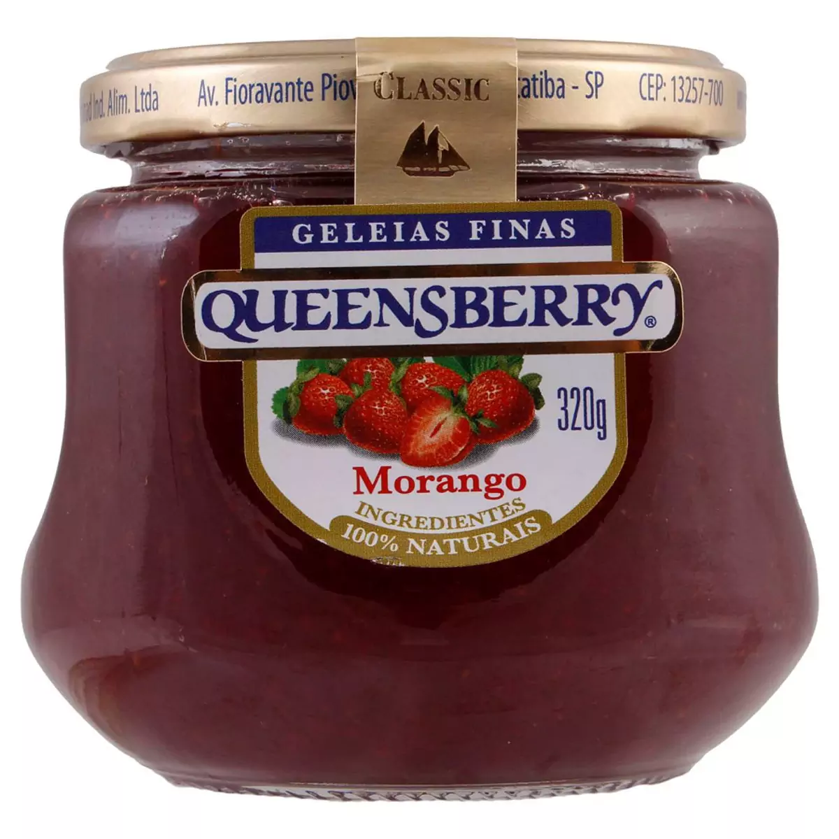 Geleia Morango Queensberry Classic Vidro 320g