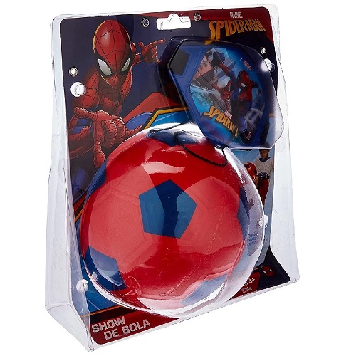 Jogo De Embaixadinha Bola Futebol Brinquedo Menino Spiderman