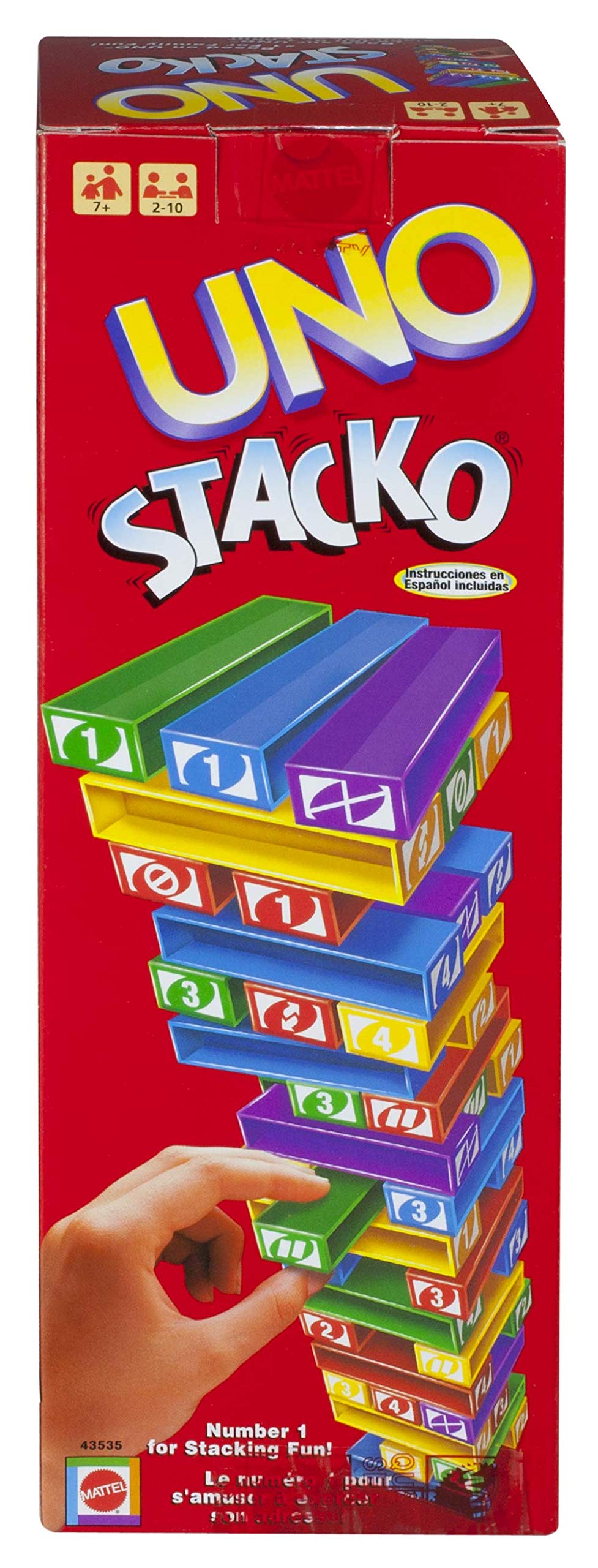 Brinquedo Jogo Uno Stacko - Mattel