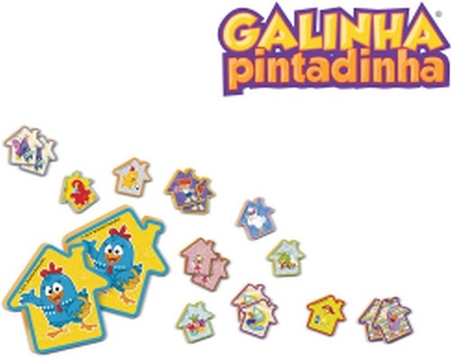 Jogo da Memoria Galinha Pintadinha 