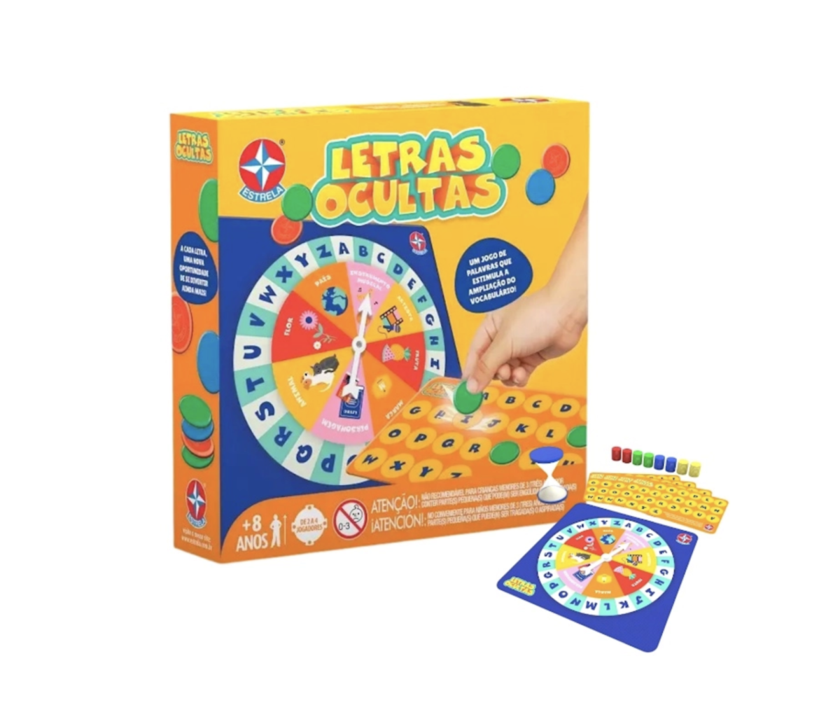 Jogo Letras Ocultas Estrela