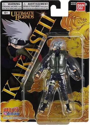 Boneco Fun Naruto Bandai Hatake Kakashi 12cm F0086-6