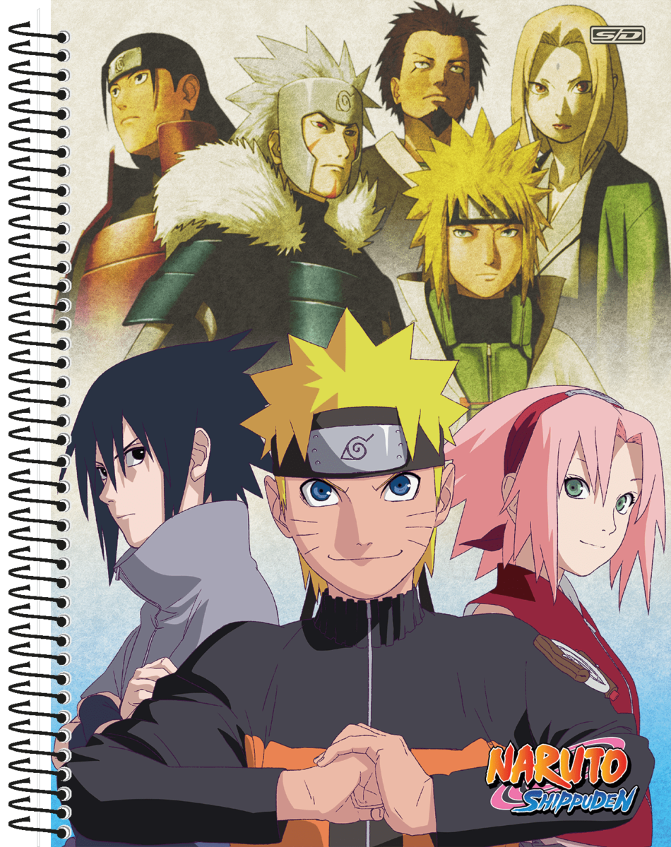 Material Escolar Naruto Completo Volta Às Aulas 2022 Kit - Tem Tem