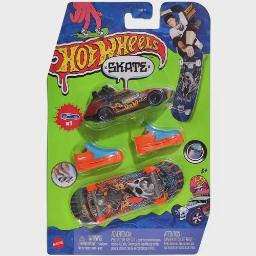 Skate de Dedo Hot wheels -CHALLENGE ACCEPTED