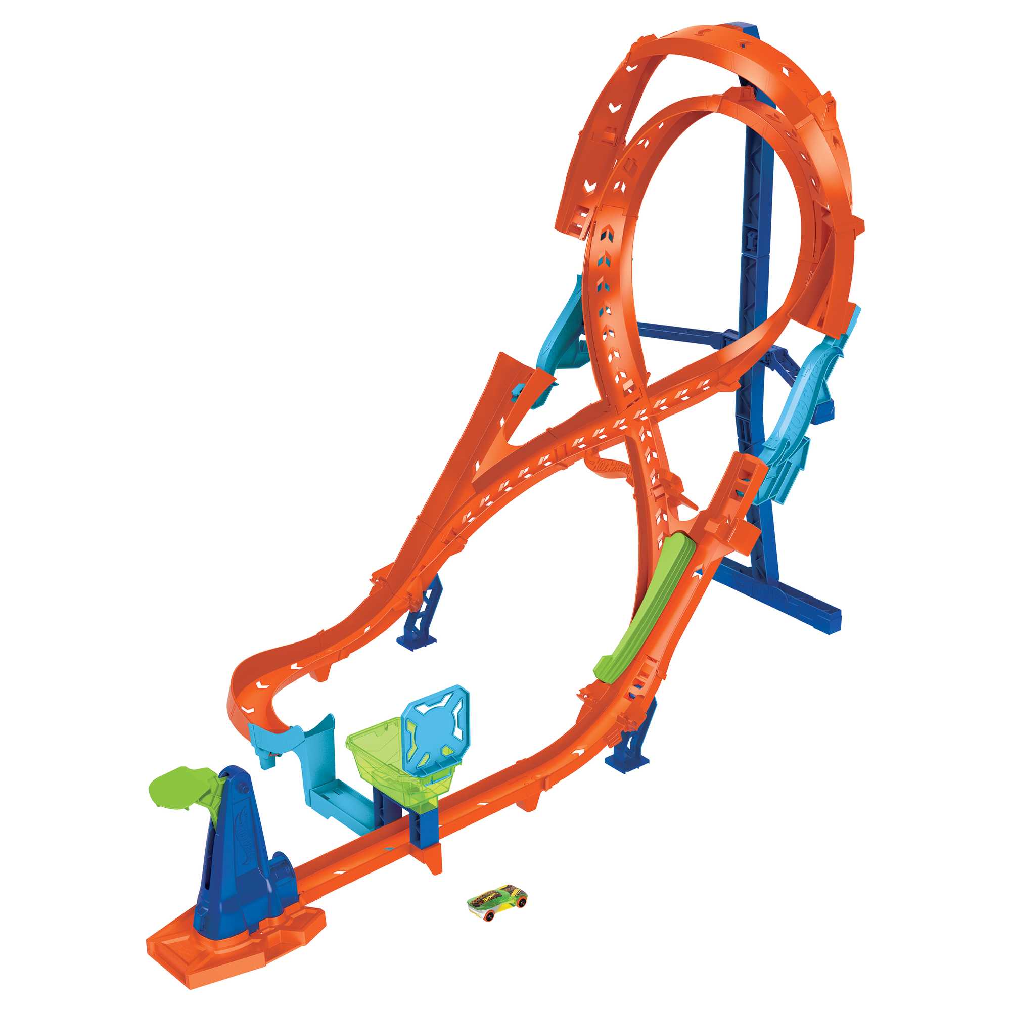 Pista Hot Wheels Circuito Vertical Em 8 Hmb15