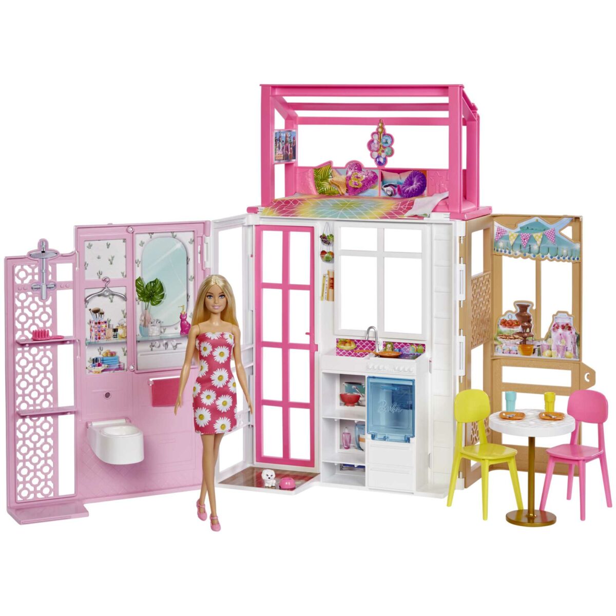 Estante / Jogo De Cozinha Barbie Antigo