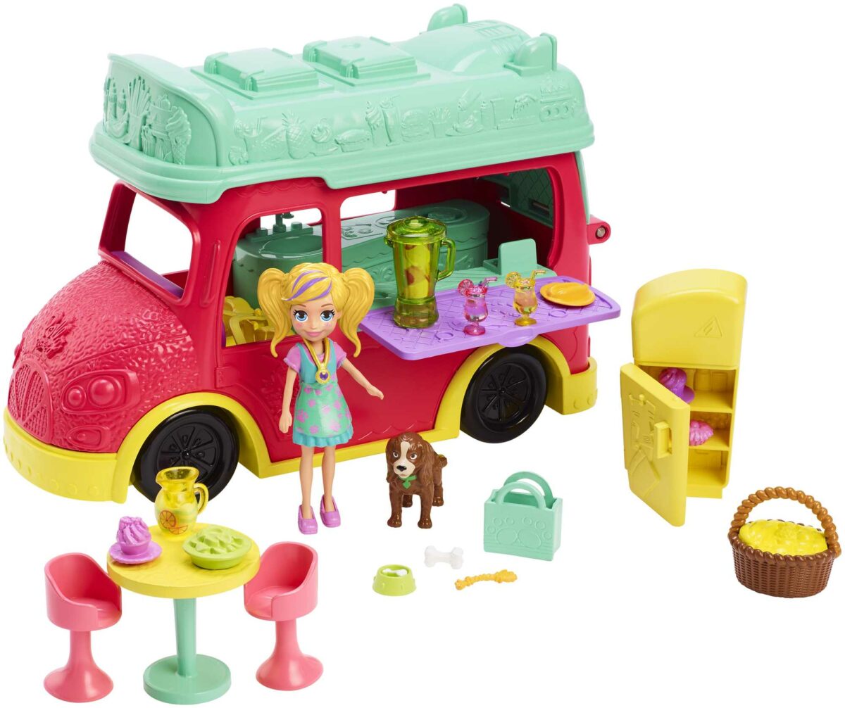 Polly Pocket Mattel Caminhão De Sorvetes