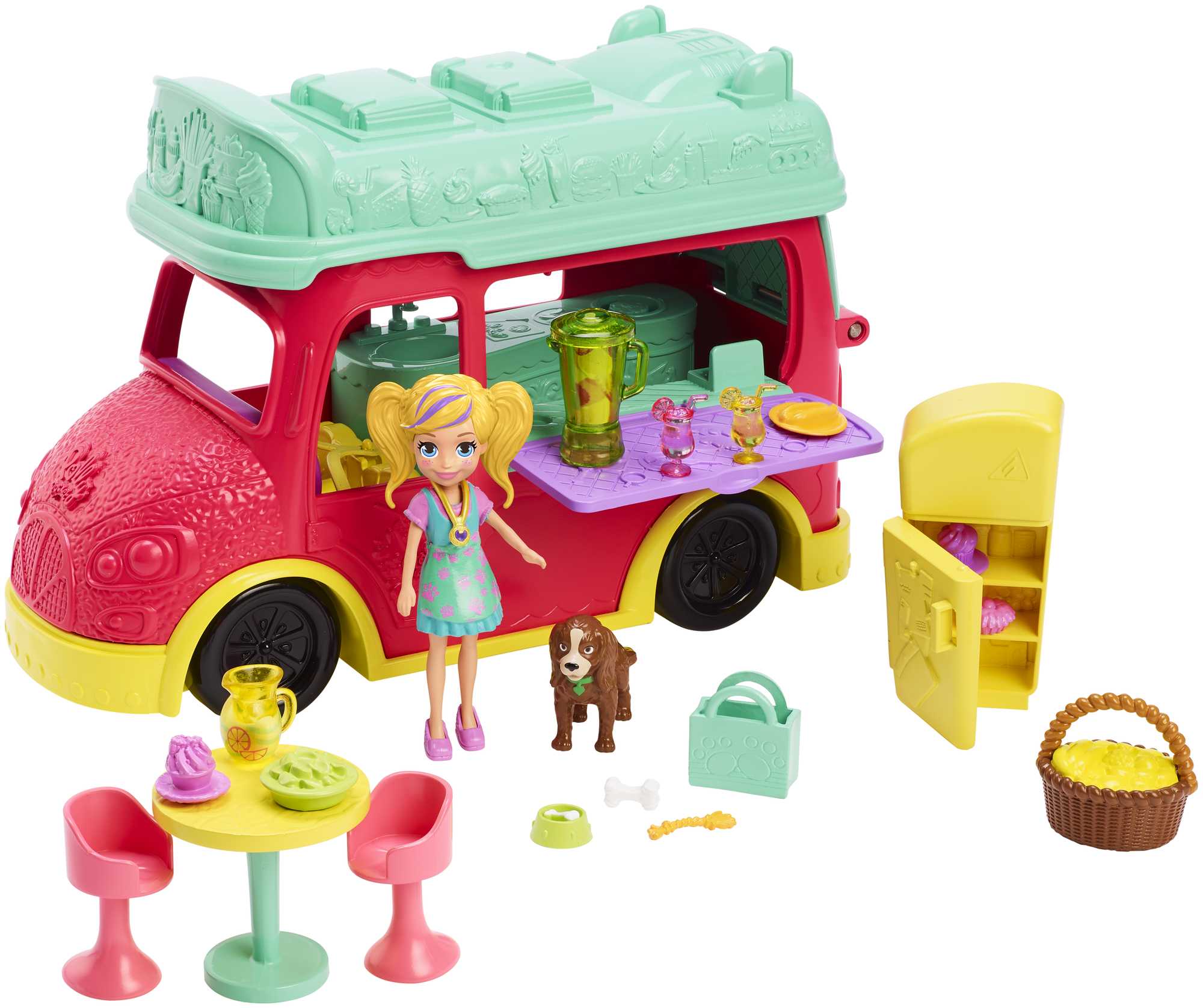 Polly Pocket Carro de Acampar - Mattel