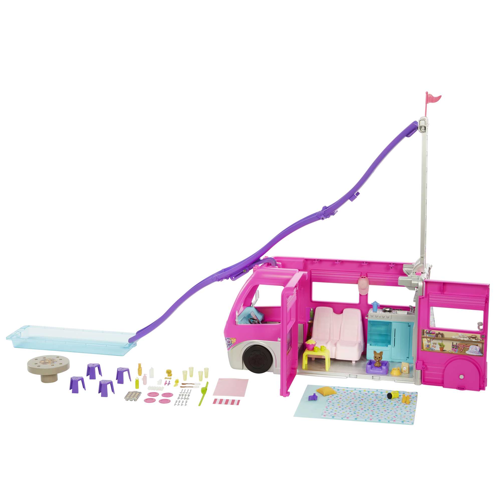 Barbie Veiculo dos Sonhos Dreamcamper 3 em 1 - MATTEL