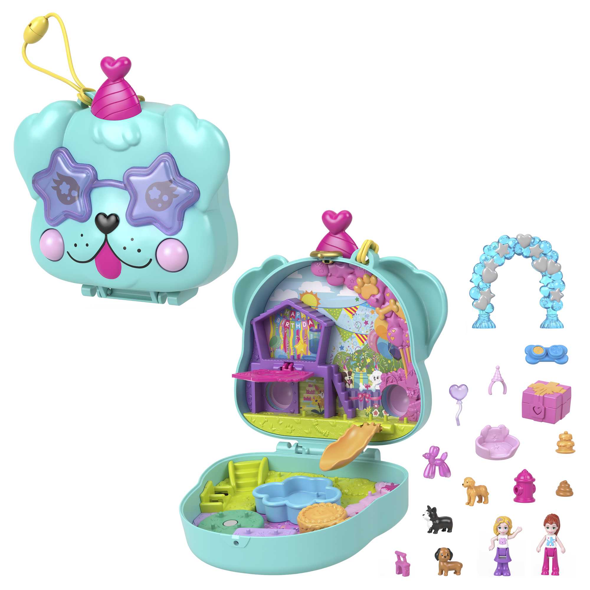 Polly Pocket Mattel Aniversário De Bichinhos