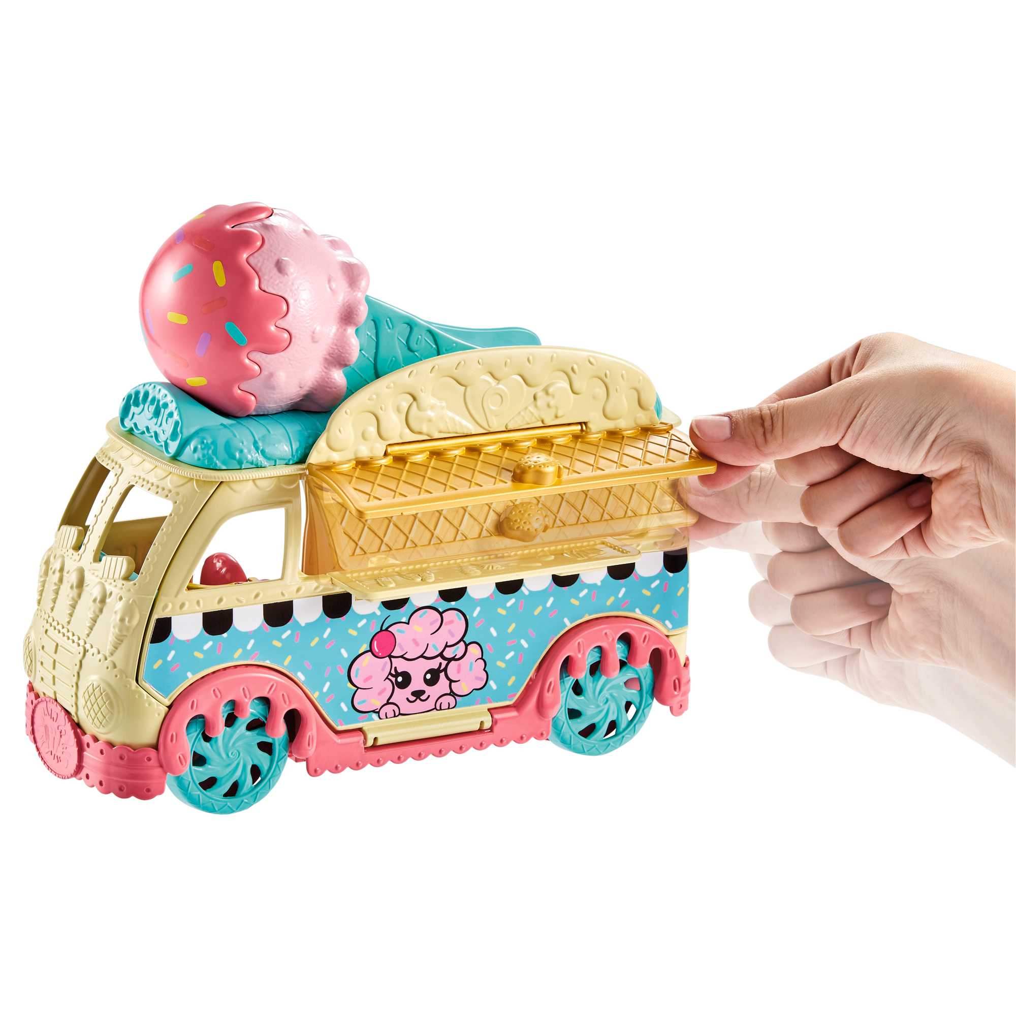 Caminhão de Sorvete - Pizza e Sorvete Food Car Play for Kids