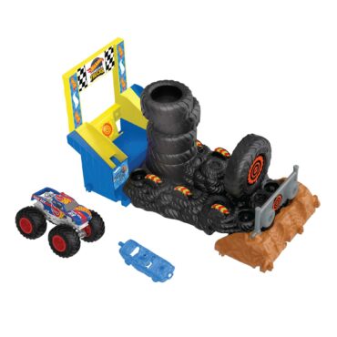 Pista De Corrida - Hot Wheels - Monster Trucks - Arena De Demolição -  Mattel - Angeloni Eletro