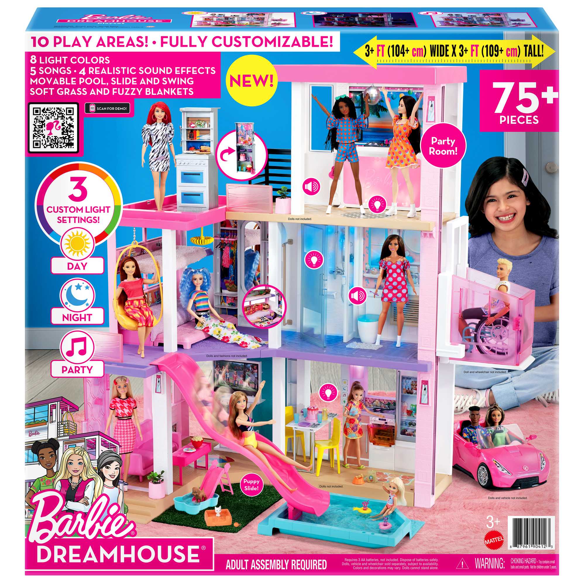 Barbie Casa De Boneca Dos Sonhos Hmx10