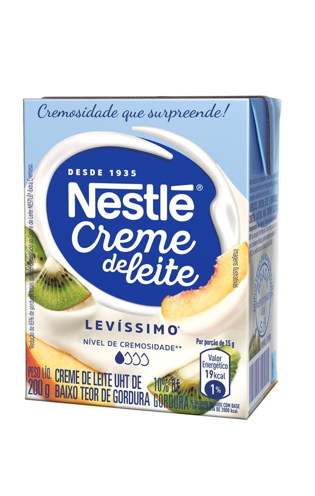 Creme De Leite Nestle Levissimo Tp 200g Supertem 