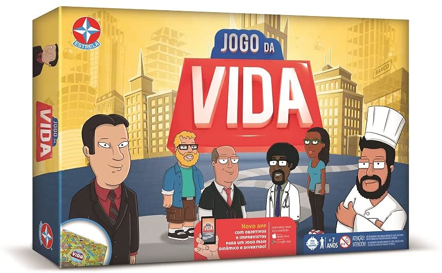 Super Jogo da Vida 1201602900068/ Estrela - Ratimbum Brinquedos e Papelaria